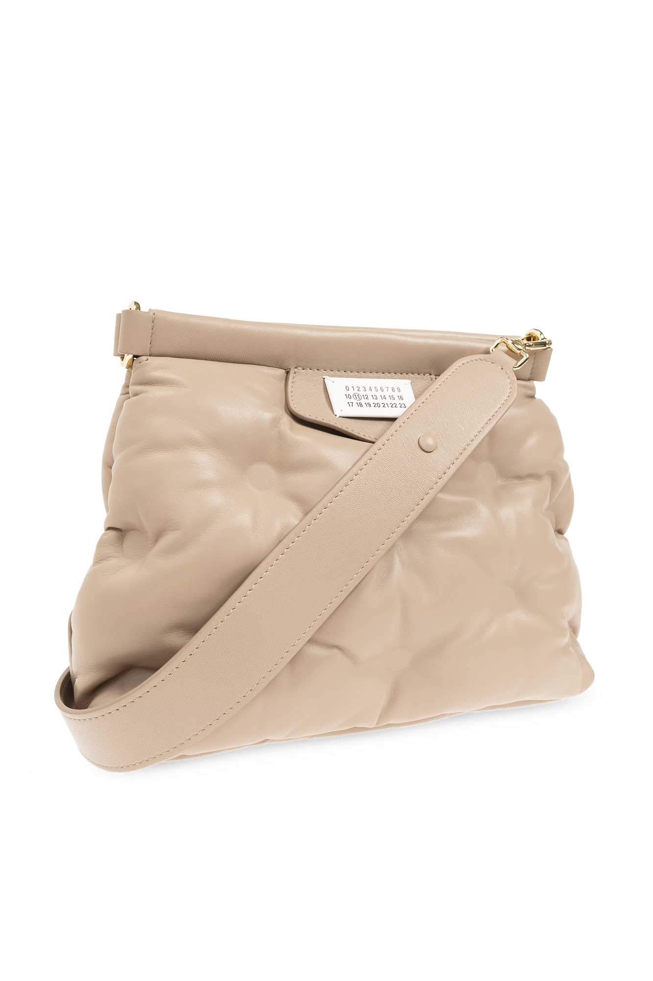 Beige 'Glam Slam Small' shoulder bag Maison Margiela - small Beige 'Glam Slam Small' shoulder bag Maison Margiela - small